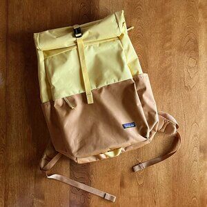 Patagonia yellow Arbor Roll-Top Pack